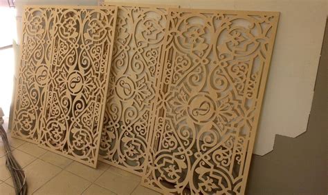 cnc cut mdf panels